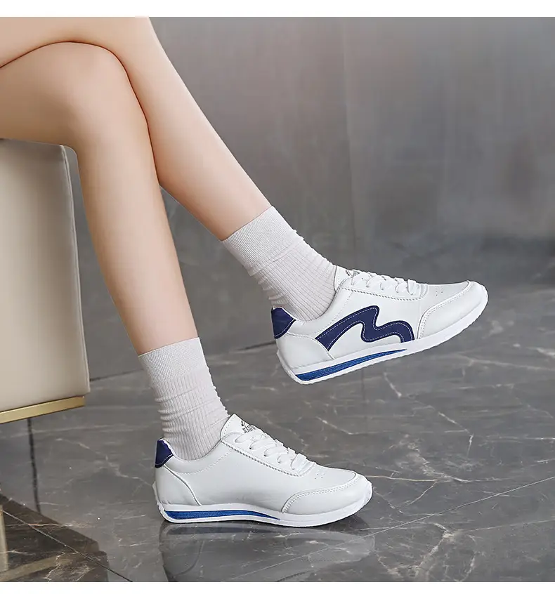 Women White Pink Heart Casual Sneakers 2025 — feature 19