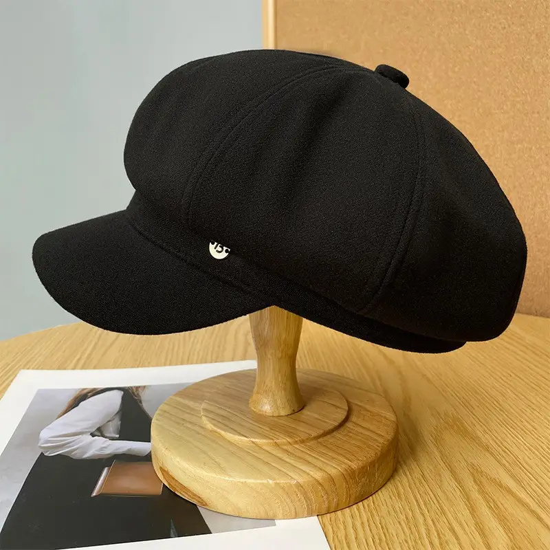 Kids Korean-style Duck Tongue Beret Cap - Image 7