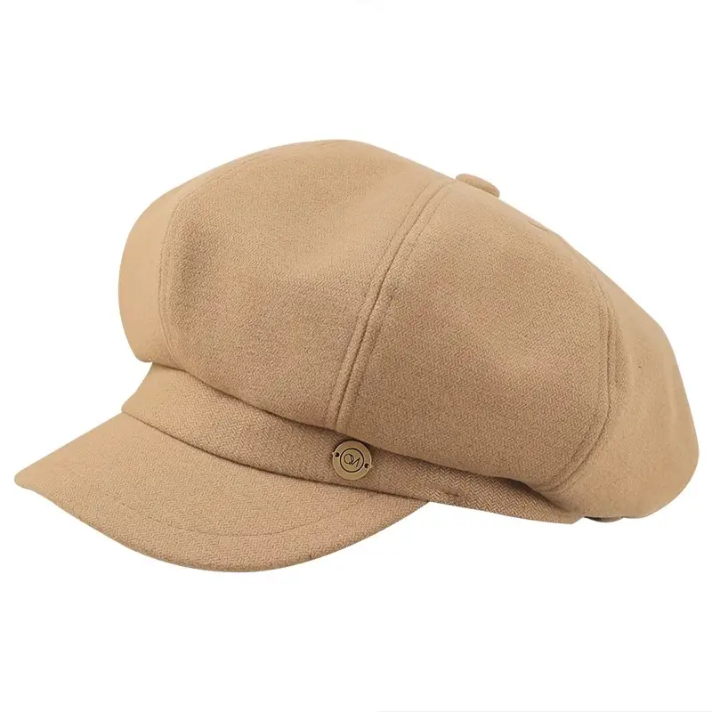 Kids Korean-style Duck Tongue Beret Cap - Image 11