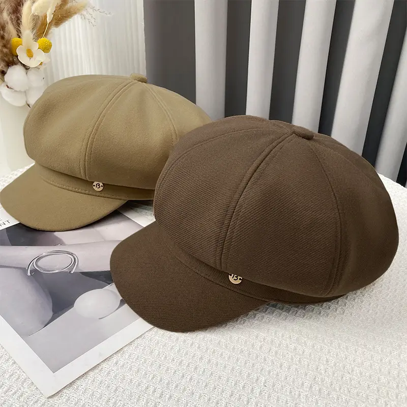 Kids Korean-style Duck Tongue Beret Cap — feature 10