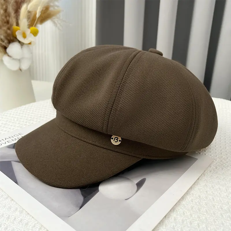 Kids Korean-style Duck Tongue Beret Cap — feature 11