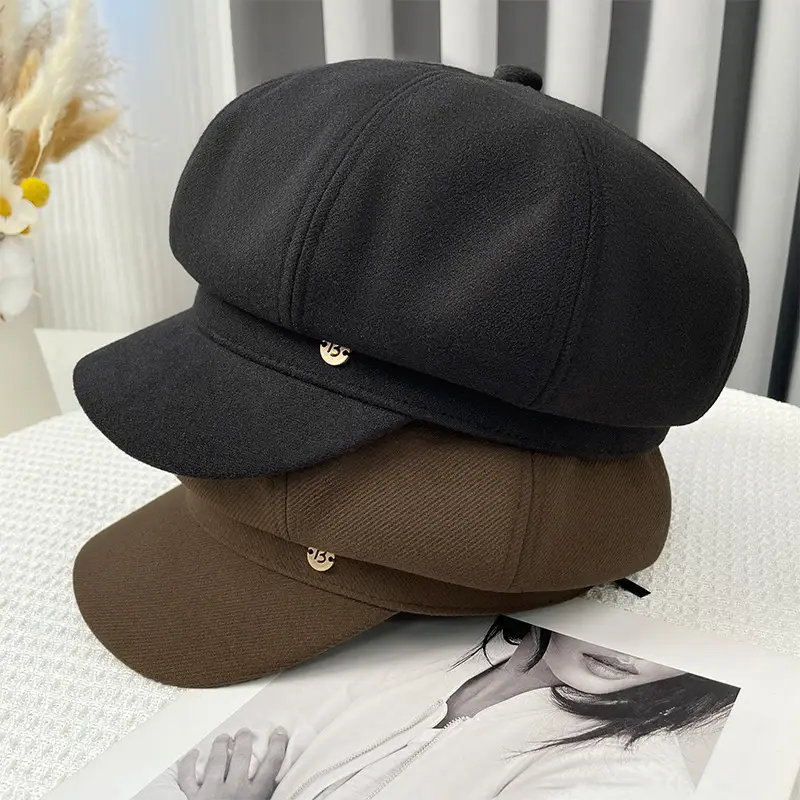 Kids Korean-style Duck Tongue Beret Cap — feature 13