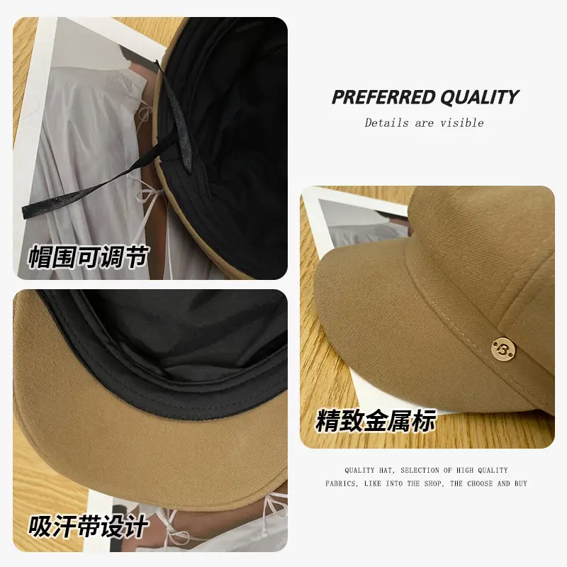 Kids Korean-style Duck Tongue Beret Cap — feature 5