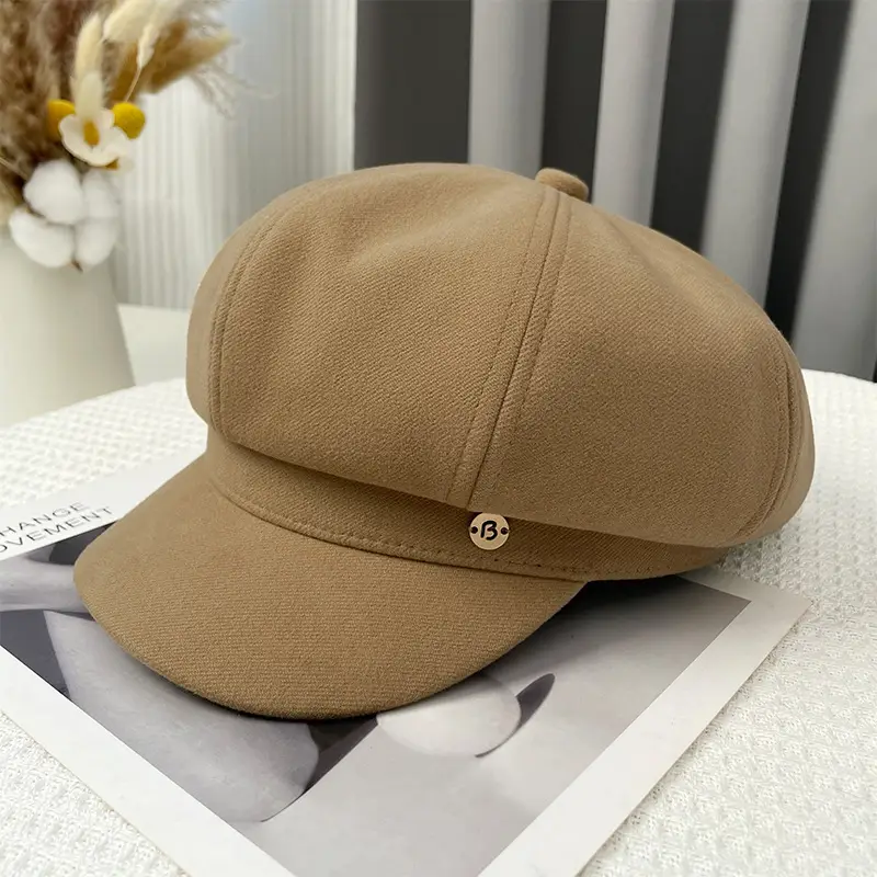 Kids Korean-style Duck Tongue Beret Cap — feature 9