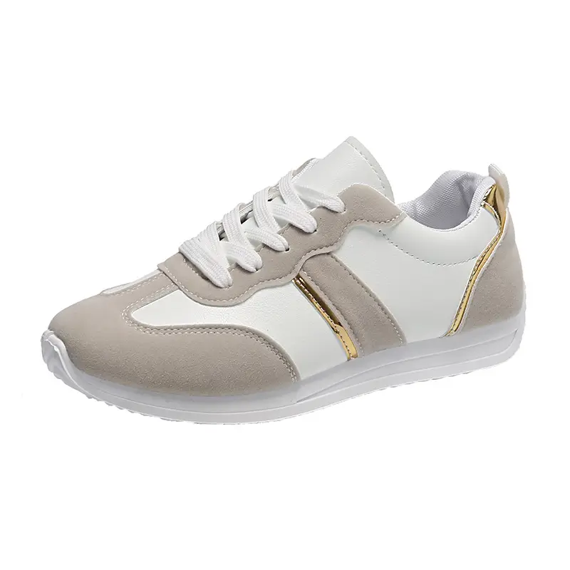 Sports Shoes, High Heels, New Ins Versatile Shoes, 2025 Spring and Summer Lightweight Running Shoes, Flat Casual White Shoes