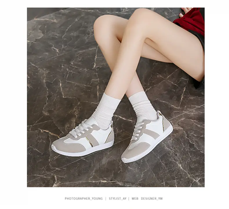 Sports Shoes, High Heels, New Ins Versatile Shoes, 2025 Spring and Summer Lightweight Running Shoes, Flat Casual White Shoes — feature 11