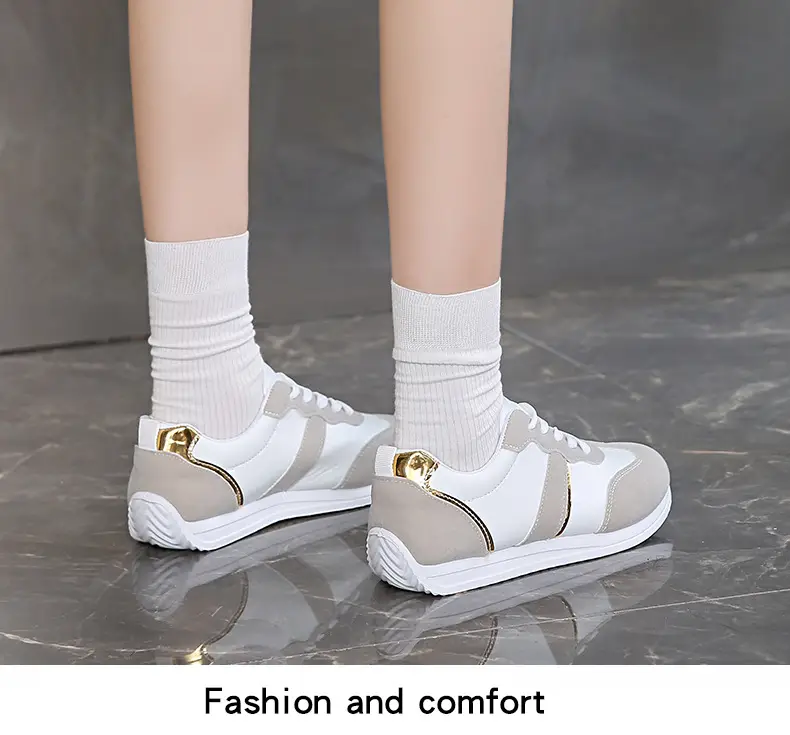 Sports Shoes, High Heels, New Ins Versatile Shoes, 2025 Spring and Summer Lightweight Running Shoes, Flat Casual White Shoes — feature 15