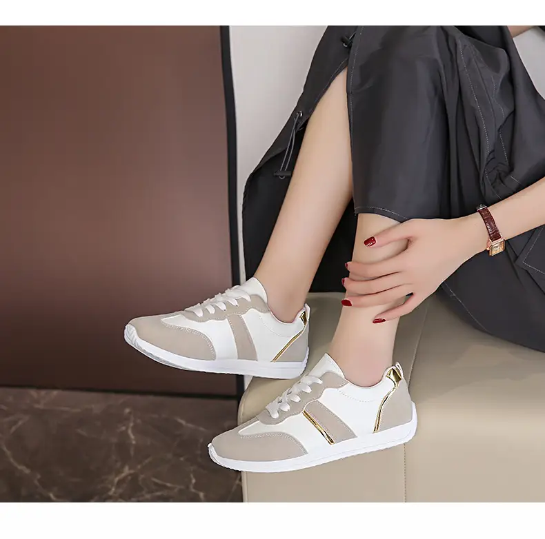 Sports Shoes, High Heels, New Ins Versatile Shoes, 2025 Spring and Summer Lightweight Running Shoes, Flat Casual White Shoes — feature 21