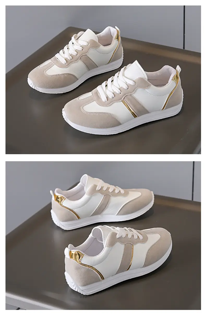 Sports Shoes, High Heels, New Ins Versatile Shoes, 2025 Spring and Summer Lightweight Running Shoes, Flat Casual White Shoes — feature 24