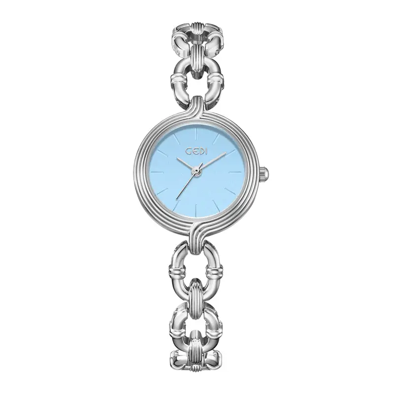 Goldie Women's Pink Chain Watch Small Elegant Design