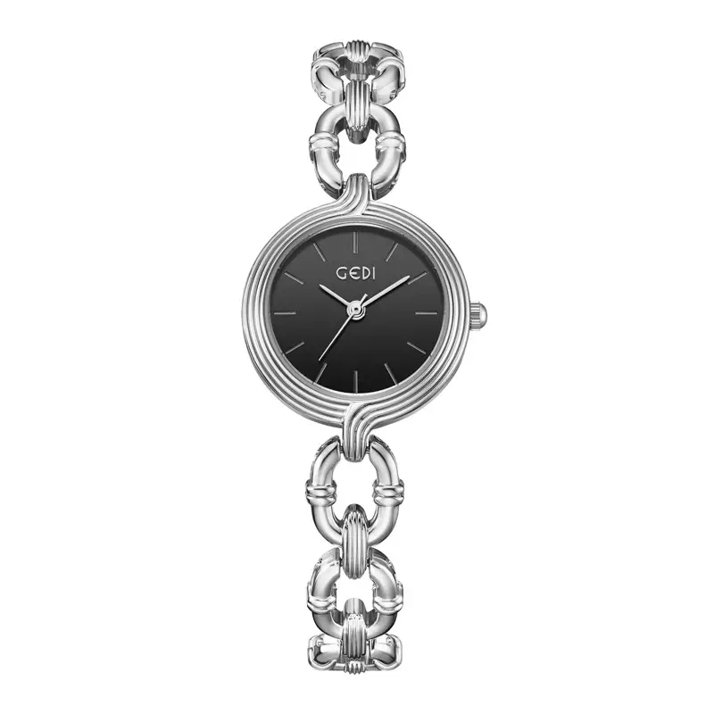 Goldie Women's Pink Chain Watch Small Elegant Design