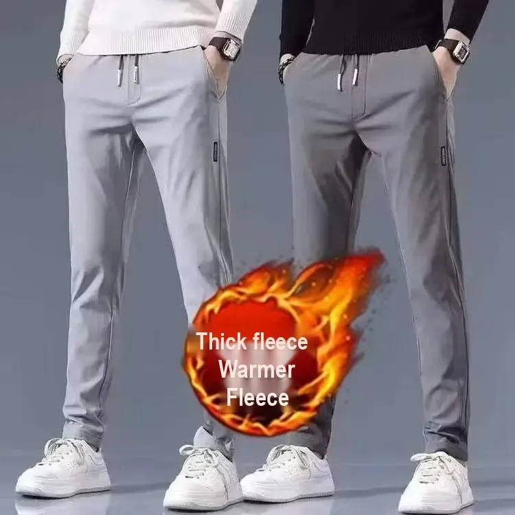 Men’s Straight-Leg Drawstring Pants with Pockets - Image 15