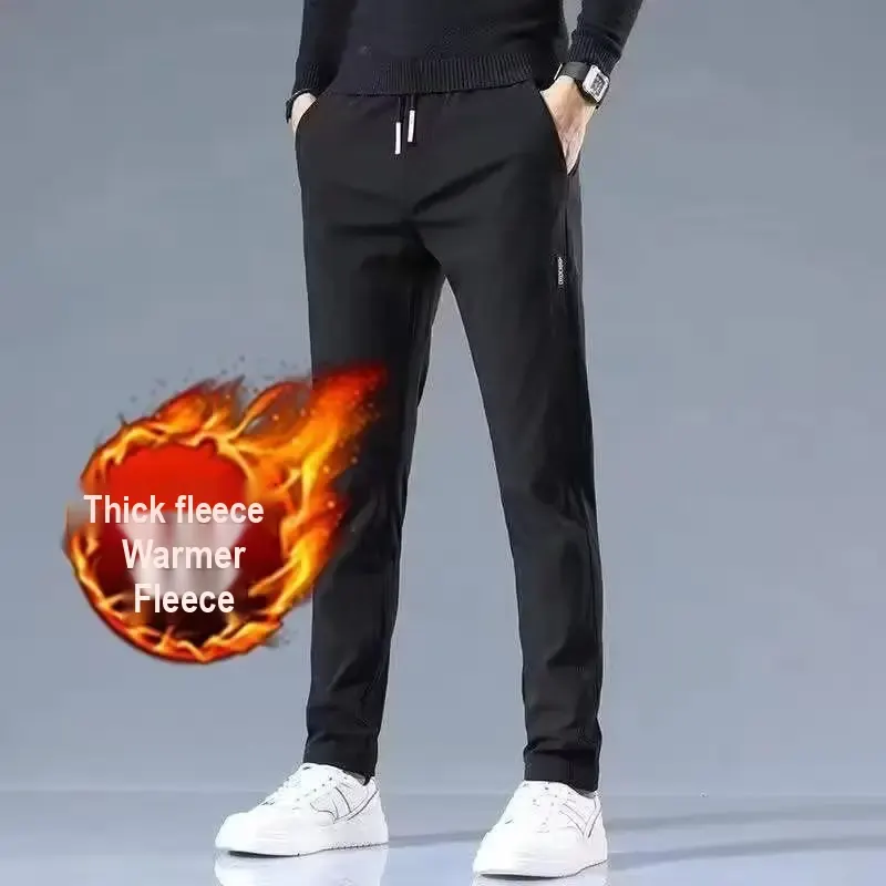 Men’s Straight-Leg Drawstring Pants with Pockets - Image 16