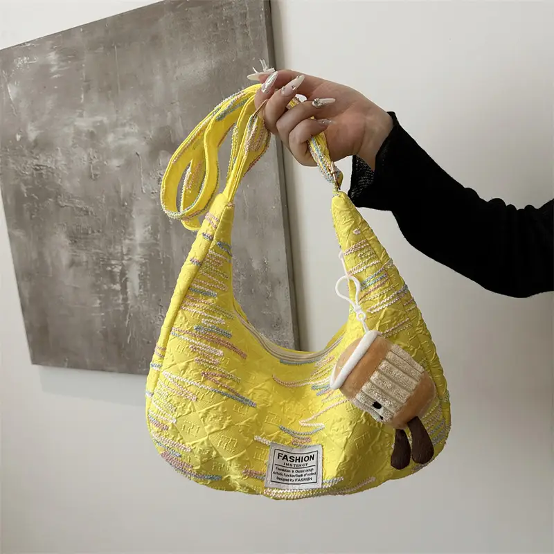 Nylon Crossbody Bag for Women 2026 Summer - Image 3