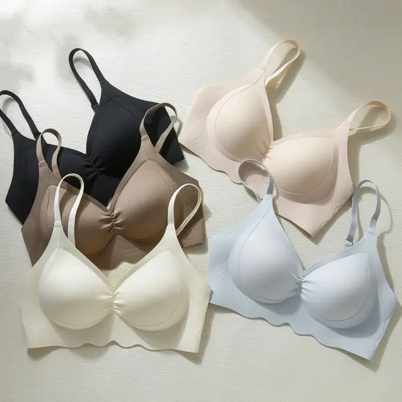 Folded Lifting Seamless Underwear Women's Jelly Soft Push Up - Image 7
