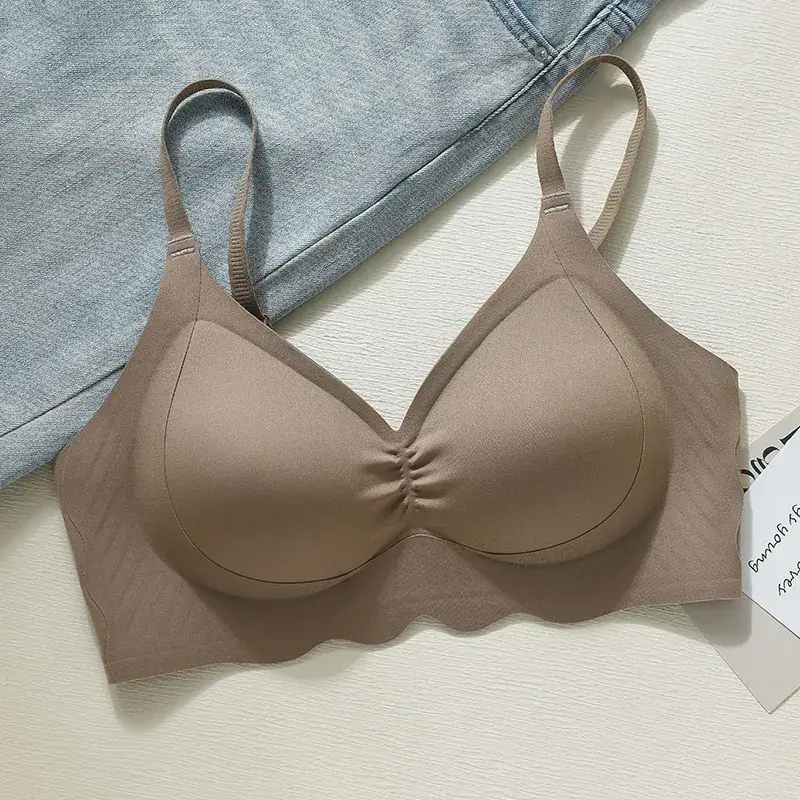 Folded Lifting Seamless Underwear Women's Jelly Soft Push Up - Image 4