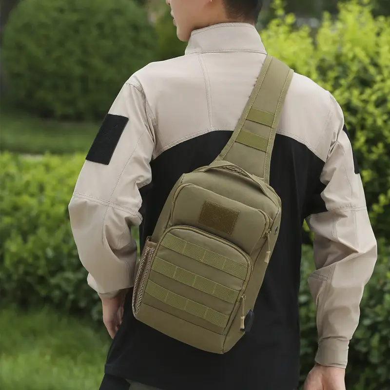 New Men's Tactical Crossbody Bag Large Capacity Outdoor Sports - Image 9