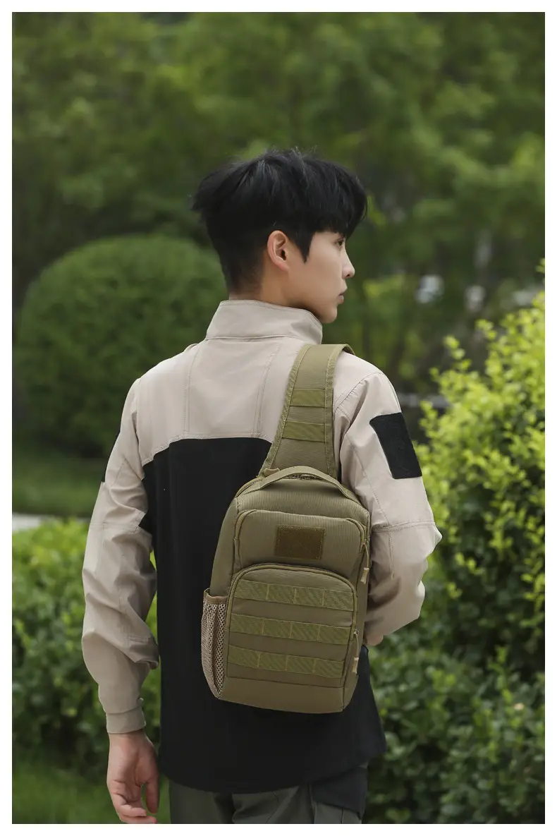 New Men's Tactical Crossbody Bag Large Capacity Outdoor Sports — feature 32