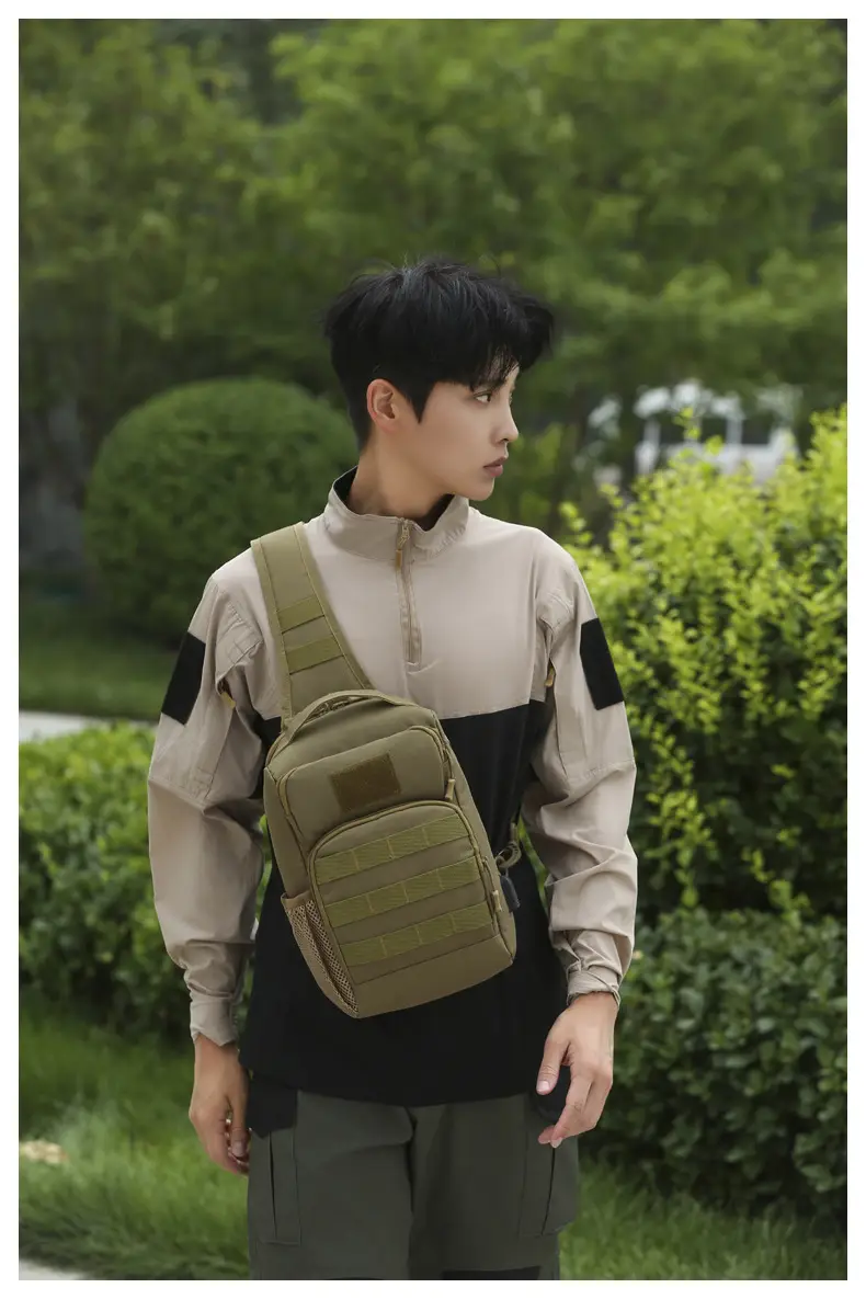New Men's Tactical Crossbody Bag Large Capacity Outdoor Sports — feature 34