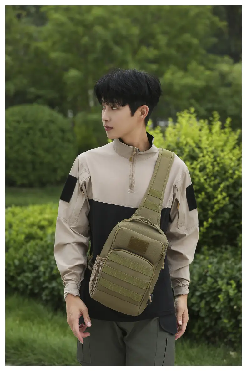 New Men's Tactical Crossbody Bag Large Capacity Outdoor Sports — feature 44