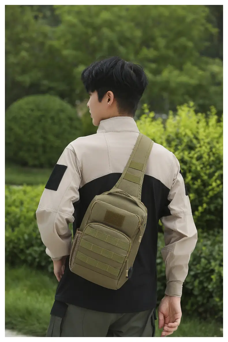 New Men's Tactical Crossbody Bag Large Capacity Outdoor Sports — feature 45