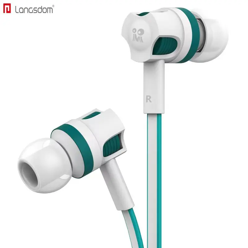 Lanston JM26 In-Ear Noise-Cancelling Headphones with Wheat Wire Control - Image 2