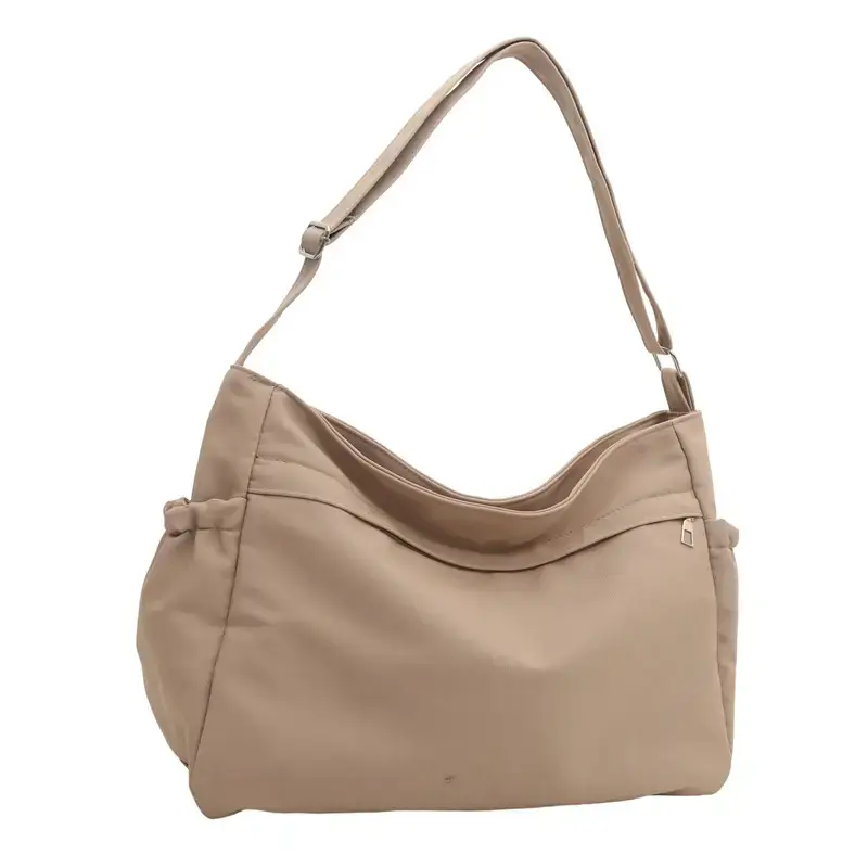 Artistic Western Style Large Capacity Canvas Tote Bag Beige - Image 9