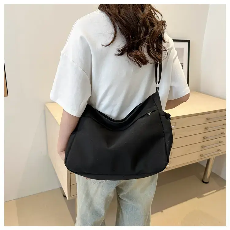 Artistic Western Style Large Capacity Canvas Tote Bag Beige — feature 15