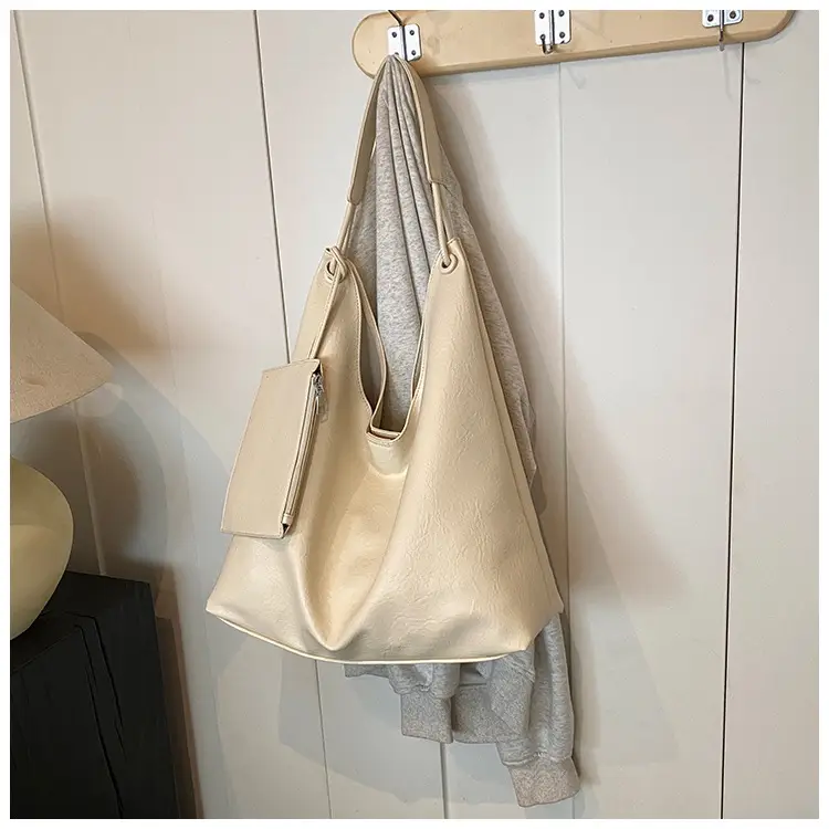 Brown Lazy Style Women's Large Tote Bag — feature 21