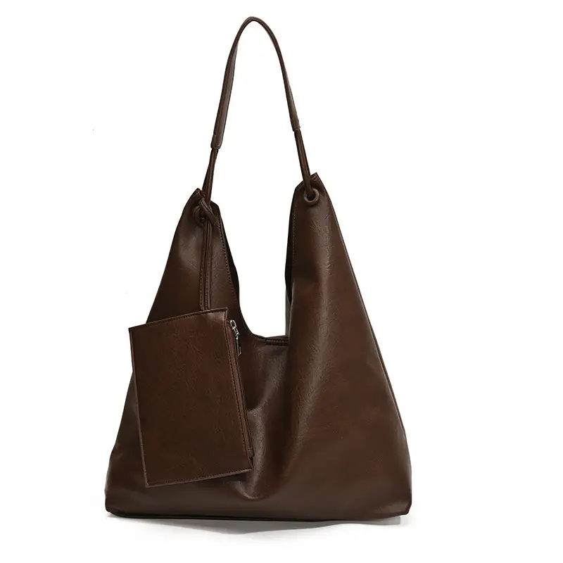 Brown Lazy Style Women's Large Tote Bag - Image 3