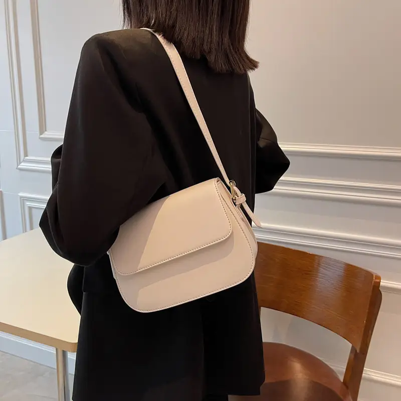 Women's Light Pink Shoulder Crossbody Bag 2024 New Trendy - Image 7