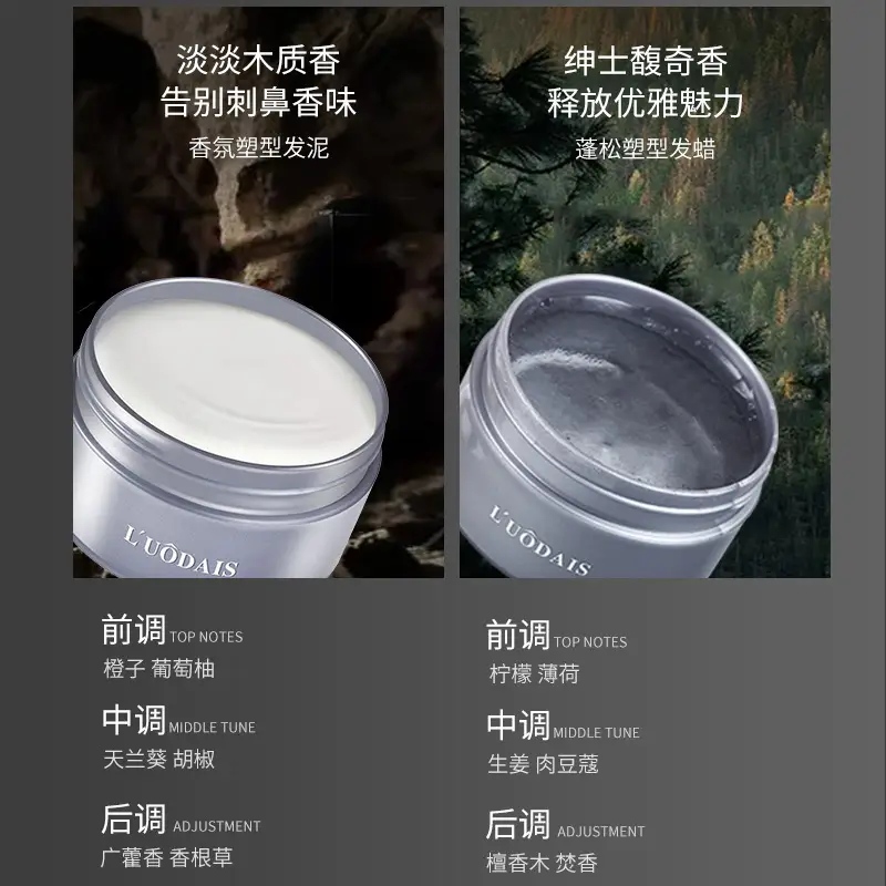Lodaishi Hair Wax Gel for Men Natural Fluffy Style - Image 3
