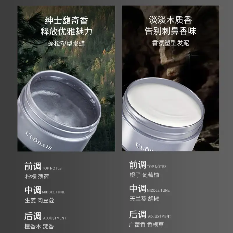 Lodaishi Hair Wax Gel for Men Natural Fluffy Style - Image 5