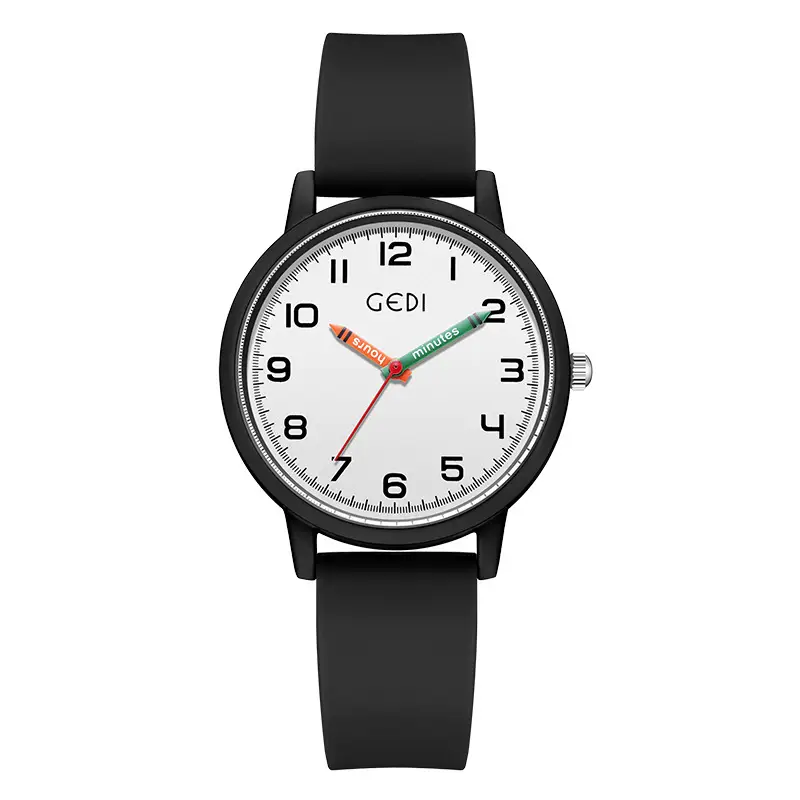 Cedi Light Blue Silicone Student Watch - Image 5