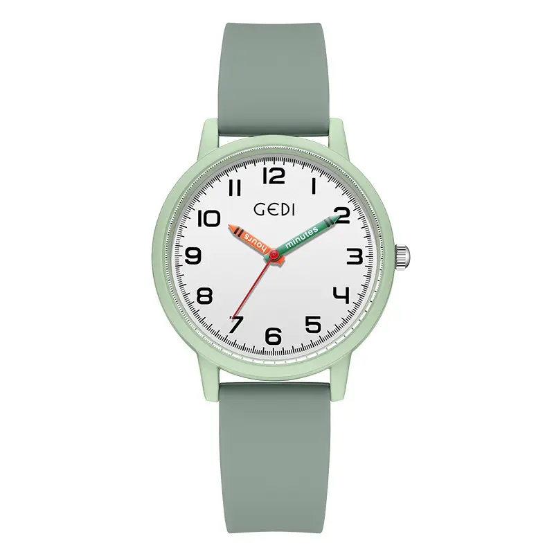 Cedi Light Blue Silicone Student Watch - Image 3