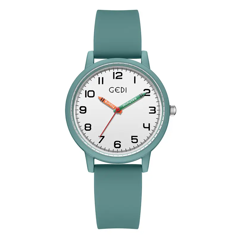 Cedi Light Blue Silicone Student Watch - Image 4