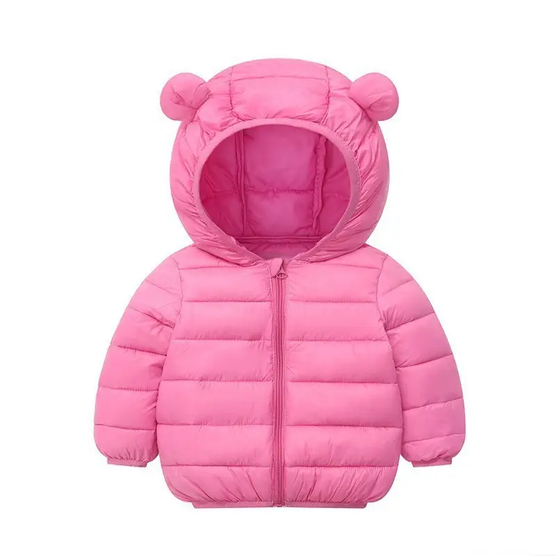 Black Bear Ears Puffer Coat for Boys Girls Winter Warm - Image 8