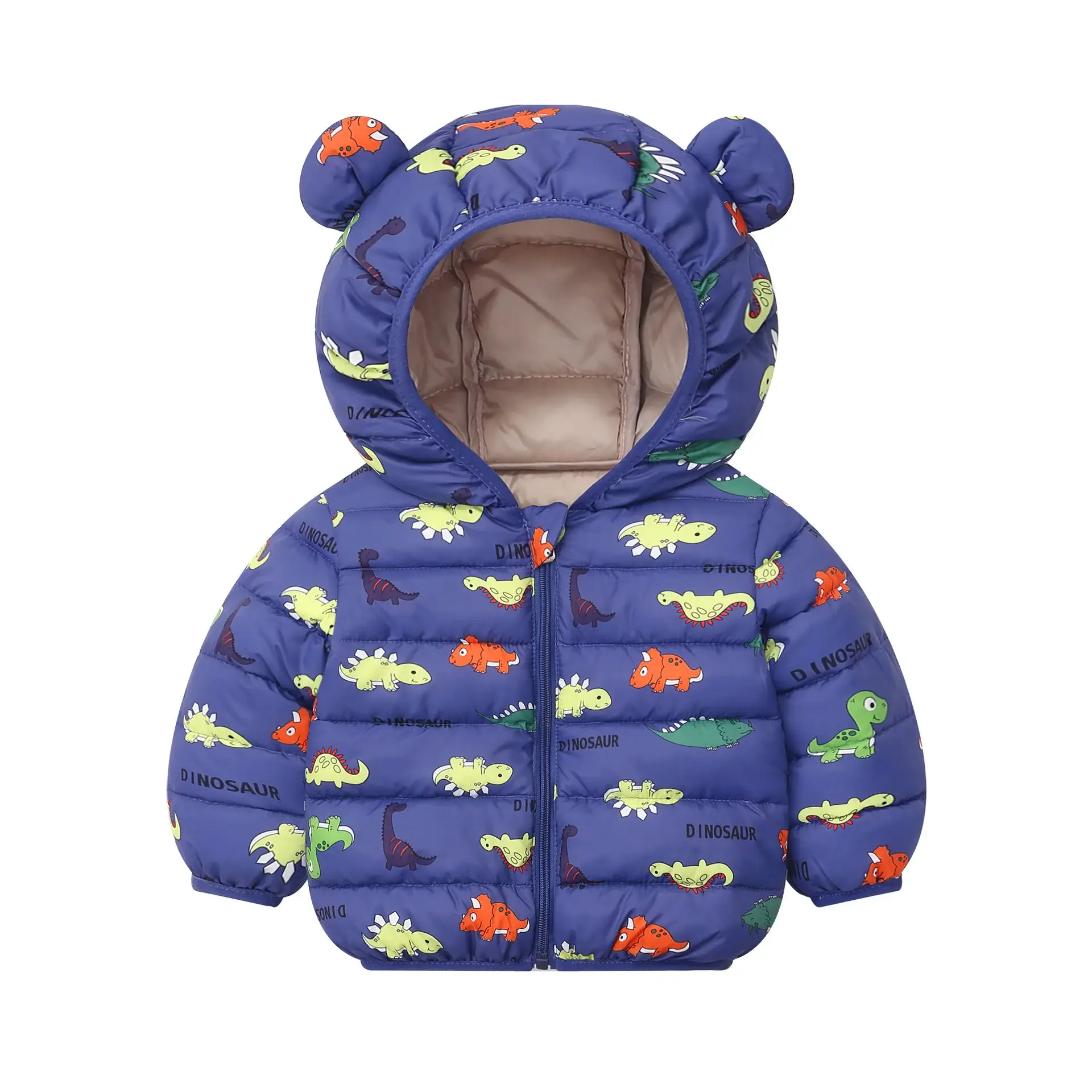 Black Bear Ears Puffer Coat for Boys Girls Winter Warm — feature 7