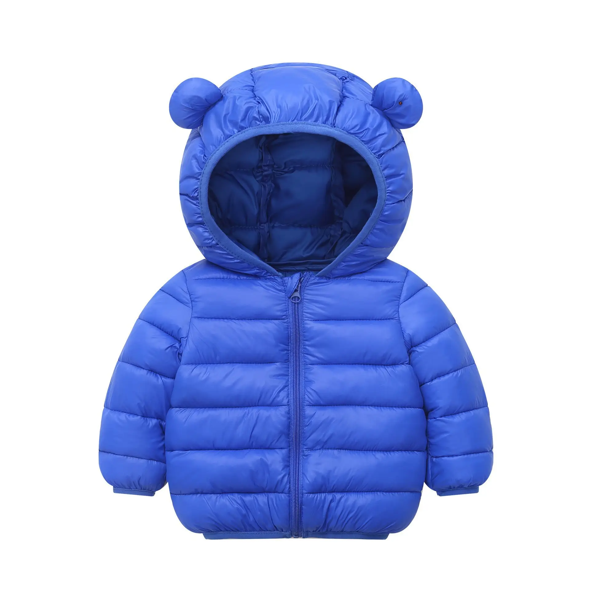 Black Bear Ears Puffer Coat for Boys Girls Winter Warm - Image 2