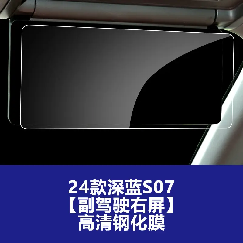 25 Models S07 Dark Blue Interior Screen Protector Tempered Film