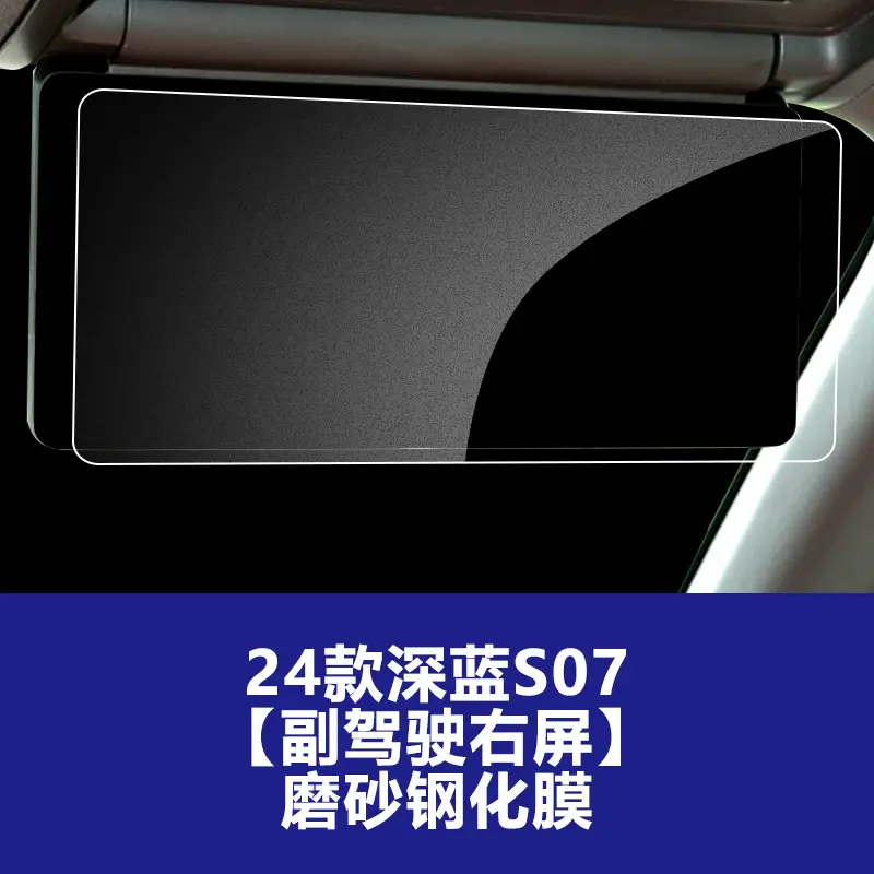 25 Models S07 Dark Blue Interior Screen Protector Tempered Film