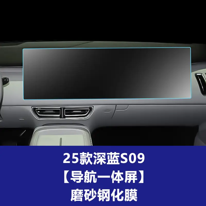25 Models S07 Dark Blue Interior Screen Protector Tempered Film