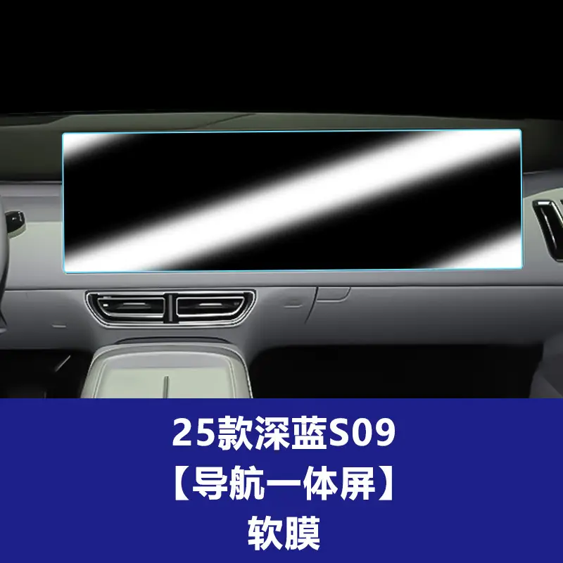 25 Models S07 Dark Blue Interior Screen Protector Tempered Film