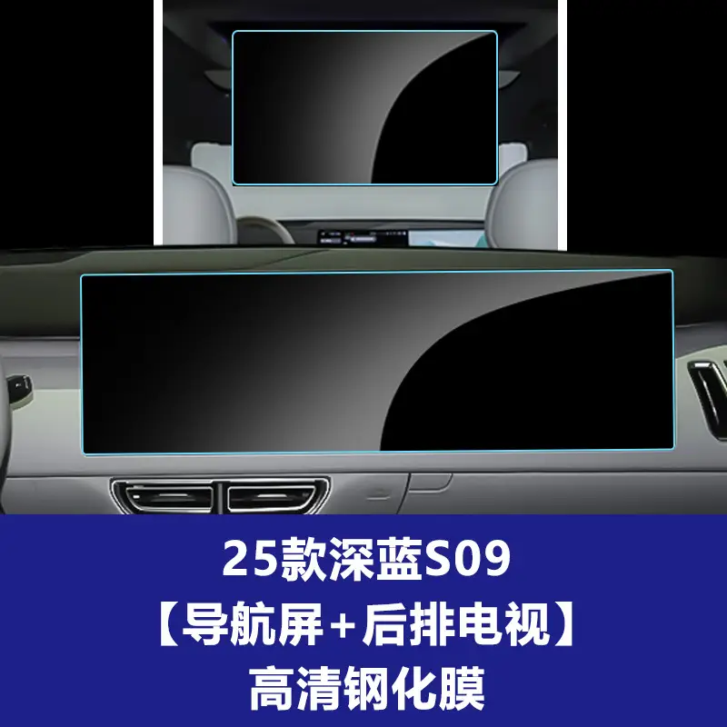 25 Models S07 Dark Blue Interior Screen Protector Tempered Film