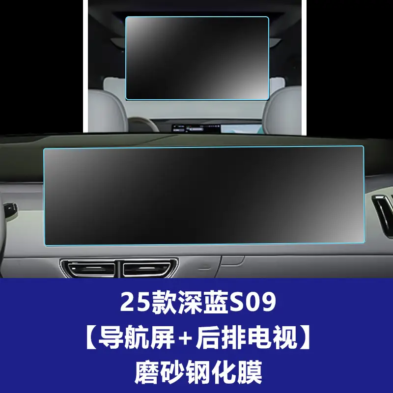 25 Models S07 Dark Blue Interior Screen Protector Tempered Film