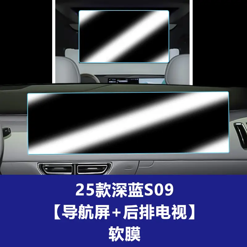 25 Models S07 Dark Blue Interior Screen Protector Tempered Film