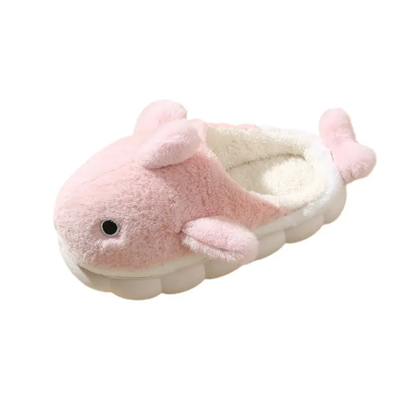 Cotton Rabbit Slippers Women Winter Warm Non-Slip - Image 8