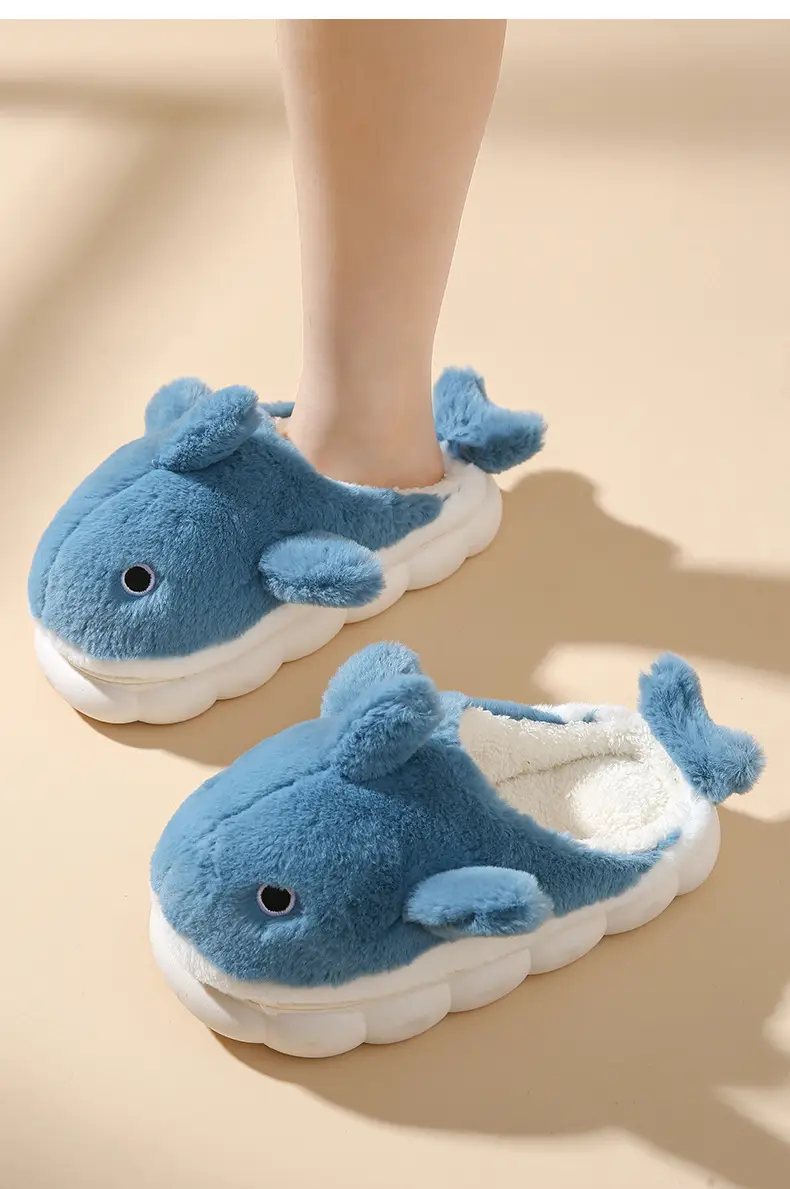 Cotton Rabbit Slippers Women Winter Warm Non-Slip — feature 4