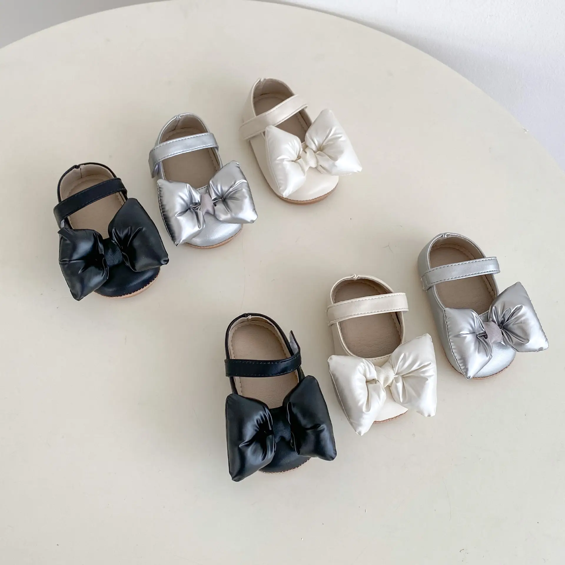 Black Big Butterfly Knot Toddler Shoes 2025 — feature 6