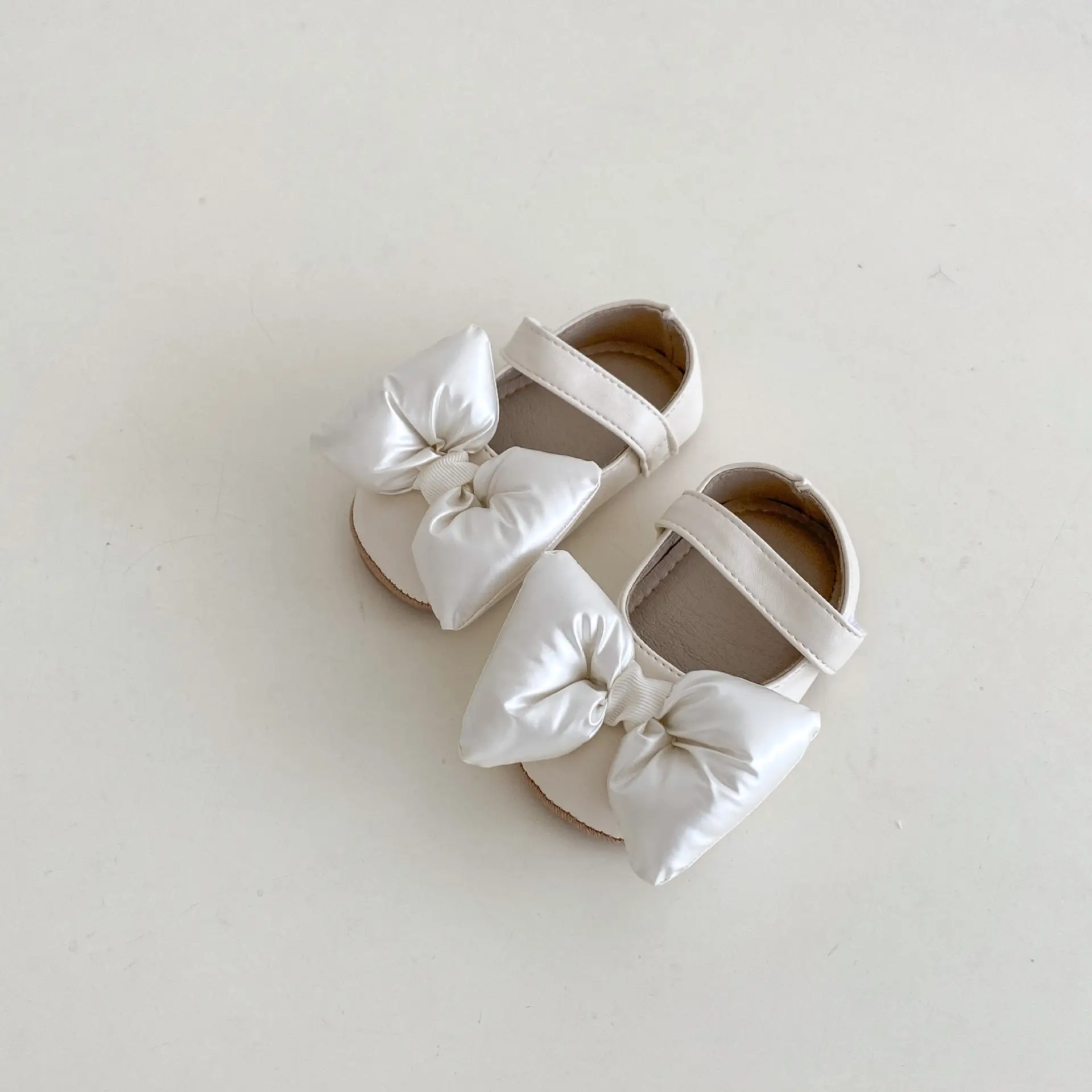 Black Big Butterfly Knot Toddler Shoes 2025